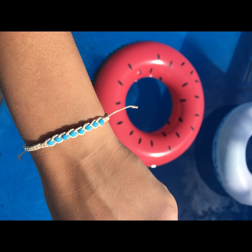 Braided Adjustable Hemp Bead Bracelets
